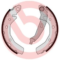 Bremsbackensatz Hinten FüR Daewoo Matiz M100 M150 0.8 1.0 98 Bis 26 Brembo LQ4