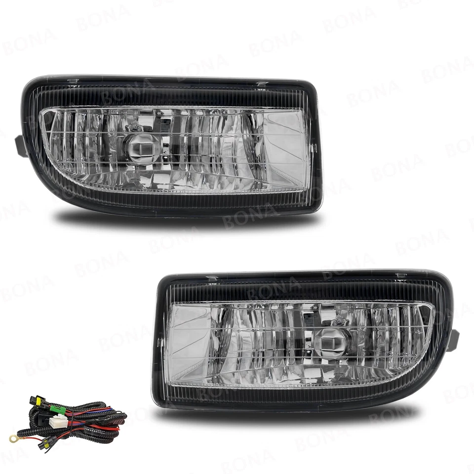 Luces antiniebla luces de parachoques + cableado para Toyota Land Cruiser 100 LC100 1998-2007 Foto 2 de 4