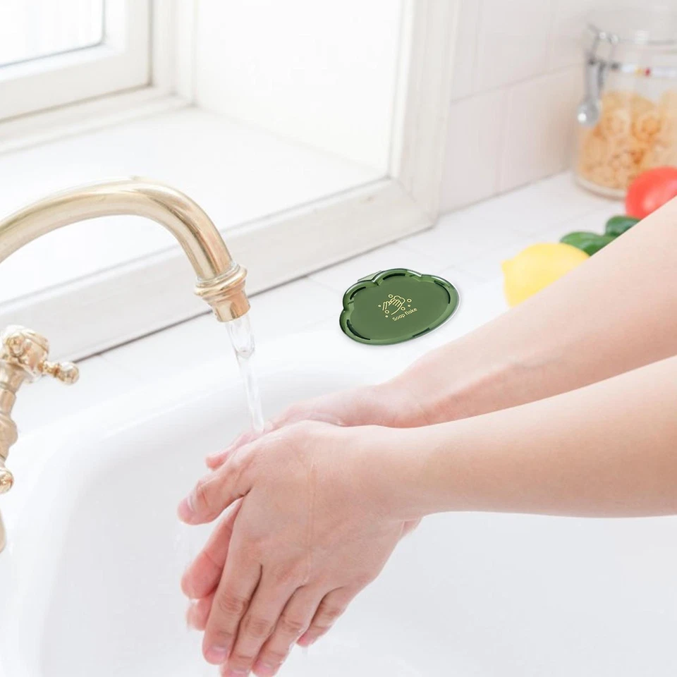 50pcs/Box Disposable Seifenflocken Waschen von Handpapierscheibenscheiben Reisen - Bild 4 von 4