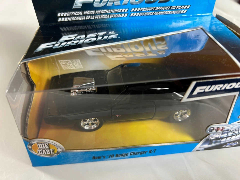 CARGADOR DODGE FAST & FURIOUS # 7 DOM'S 1970 MODELO R/T FUNDIDO A PRESIÓN 1:43 NUEVO Foto 3 de 4