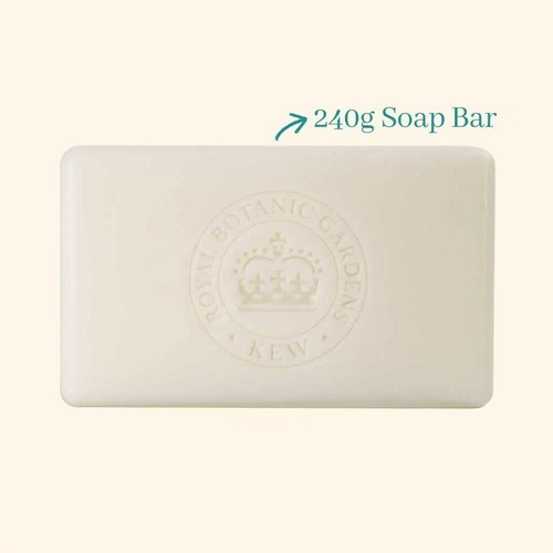 Luxury Soap Bar Natural Vegan Shea Butter Kew Gardens Orchid & Vanilla 240g - Picture 2 of 2