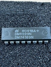 2 pcs DM74189N National 16P DIP TTL IC DM8599N SN74189 74189