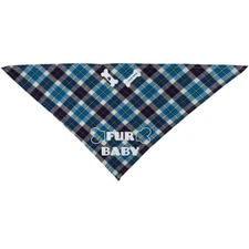 Texas Pet Company "Fur Baby" Dog Bandana Triangle Shape Adjustable Fit