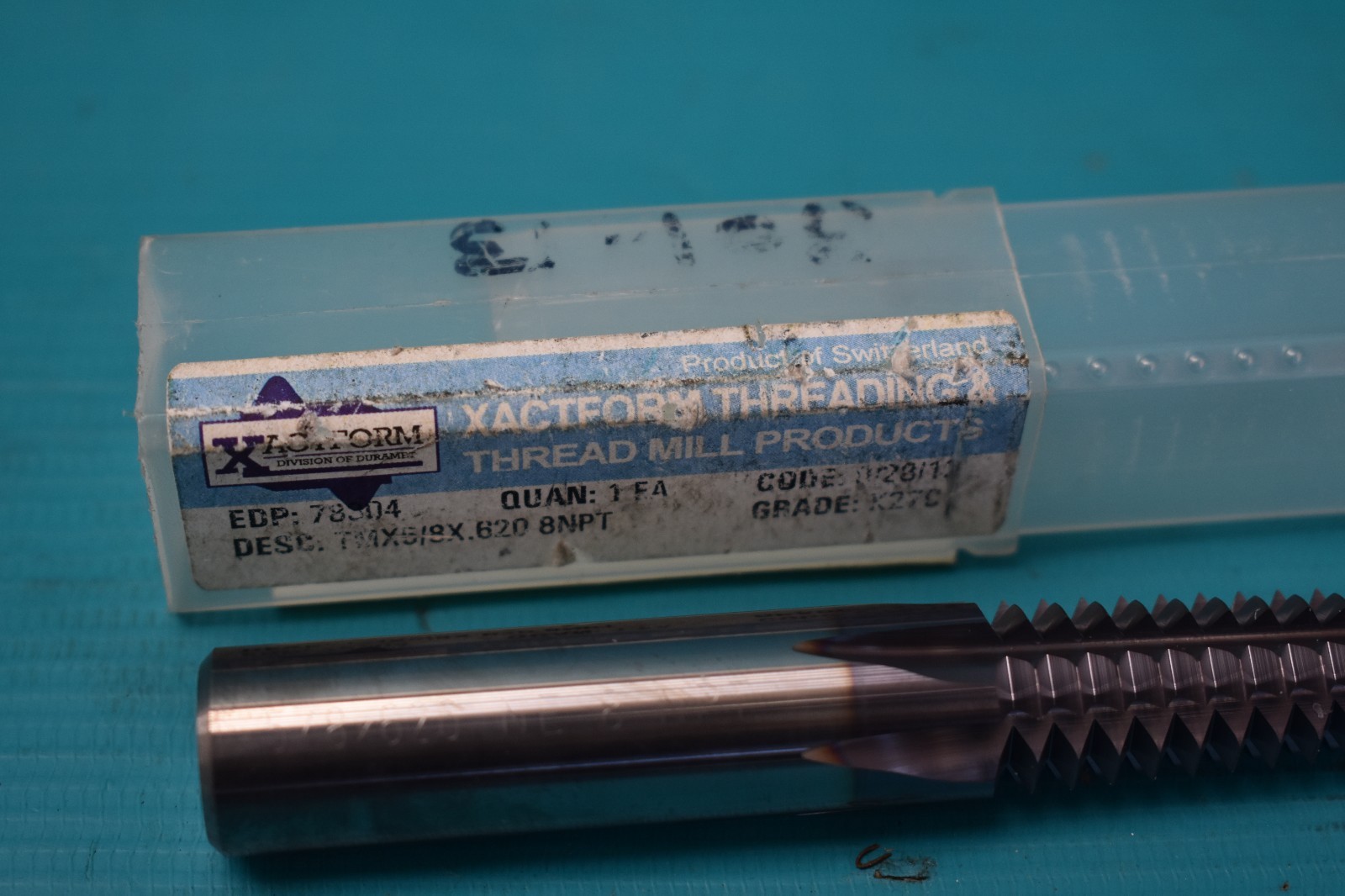 NEW XACTFORM THREADING AND THREAD MILL TMX5/8X.620 8NPT eBay