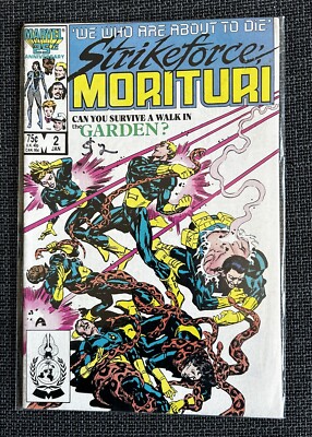 Strikeforce: Morituri #2 January 1987 Marvel Comic Book