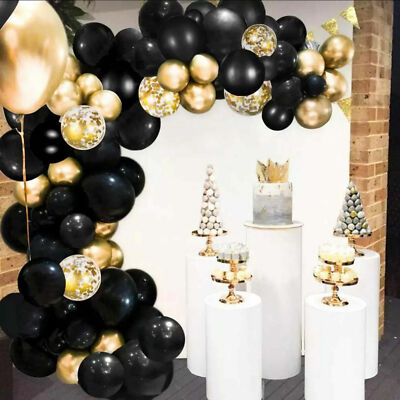 Luftballons Bogen Set + Pastell Metallic Luftballons Girlande Geburtstag Hochzeit Babyparty