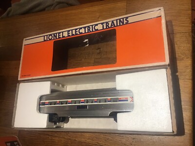 Lionel O Scale 6-19106 Observation Passenger Coach Amtrak Boxed Good Condition