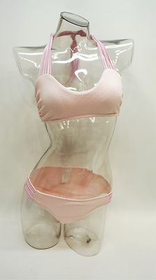 Ninety Five Pink 2-Pc. Set Bikini Top & Bottom Swimwear Juniors' Ladies S,M,XL
