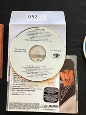 The beatles greatest hits KARAOKE DISC CD No Case G92