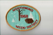 1968 Northwing Weeki District patch