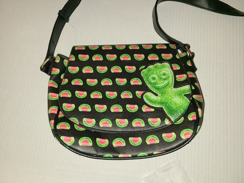 Loungefly Sour Patch kids purse Watermelon bag tote candy faux leather strap