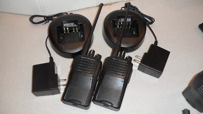 Lot of 2 Vertex Standard EVX-531-G7-5 UHF 450-470 MHz 5W Digital Two Way Radio
