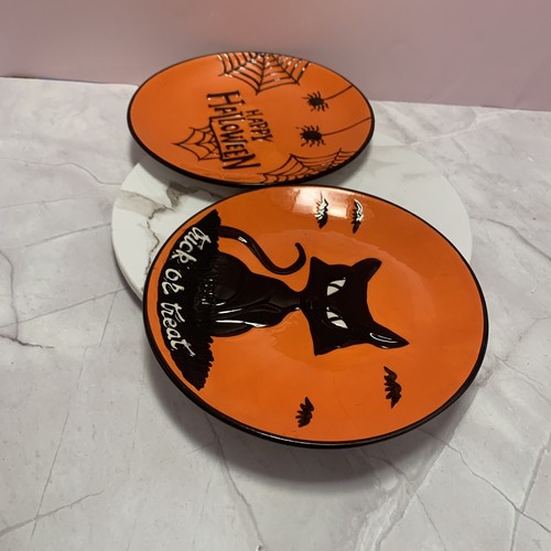 Juego de 4 y 1 tazón de postre de Halloween de colección de 8"" en excelente estado - Imagen 9 de 24