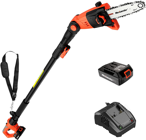 8 Inch Cordless Pole Saw, 20V Power 