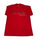 Vtg 90s Man Of La Mancha Mens Red Shirt xl The Impossible Dream Broadway Musical