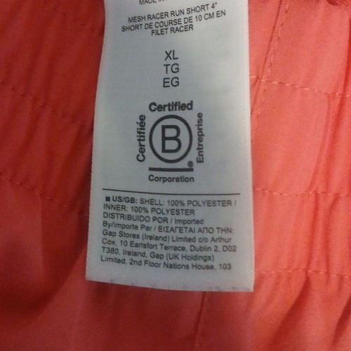 Athleta Shorts XL Women's Coral Running Shorts Activewear Jogging Athletic - Picture 6 of 10