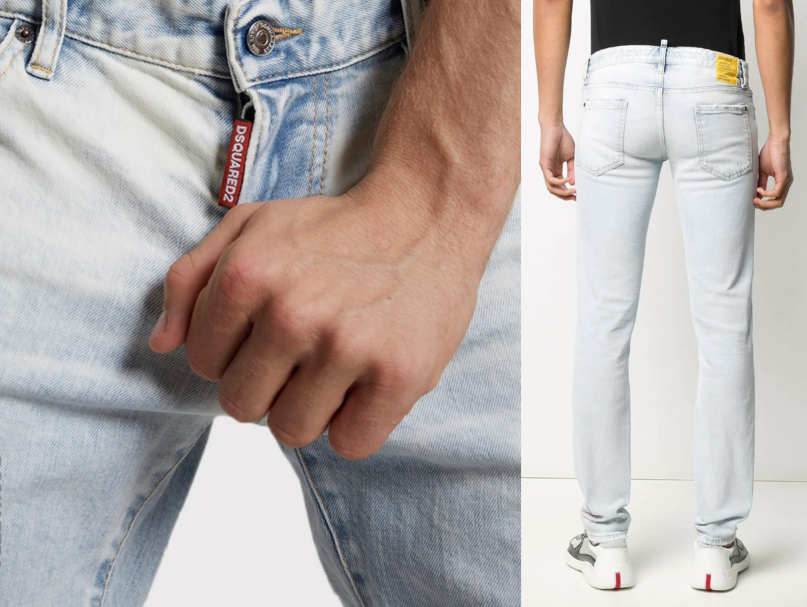 Dsquared2 Jeans Mod Slim Jean S71lb0710 Pants Denim Iconic Trousers Bnwt