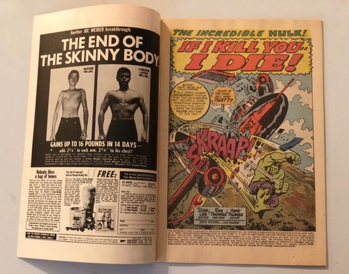 Incredible Hulk #130 ORIGINAL Vintage 1970 Marvel Comics Sehr guter Erhaltungszustand minus - Bild 6 von 7