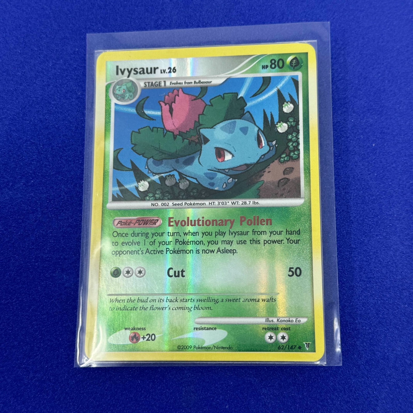 Ivysaur 62/147 Supreme Victors Reverse Holo Uncommon Pokemon Card LP