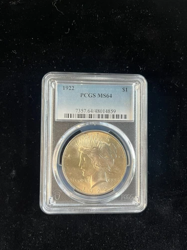 1922 Peace Dollar- PCGS MS64