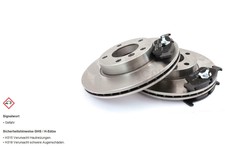 Bremsscheiben Bremsbeläge vorne für BMW 5er Touring E39 530d 525d 520i 525i