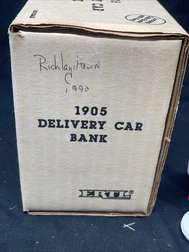 ERTL 1905 Ford Delivery Car Coin Bank Richlandtown Centennial 1890-1990 - Picture 9 of 10