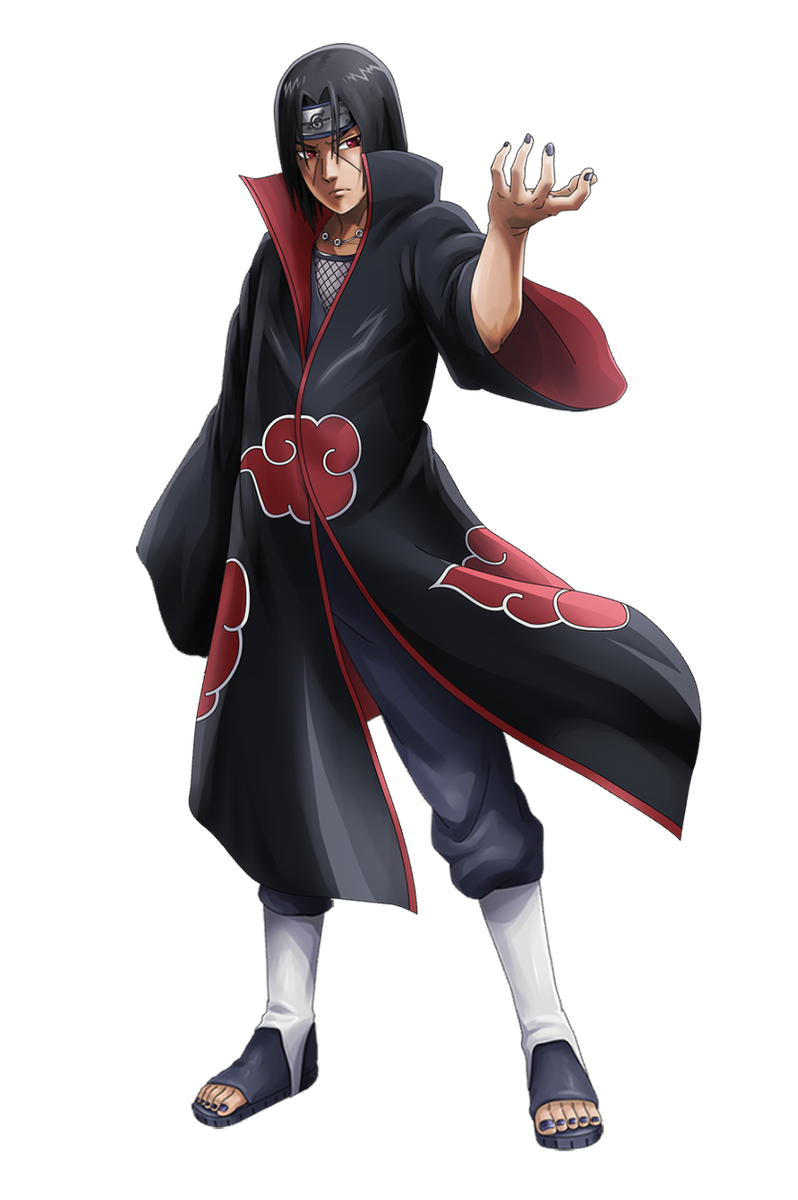 Itachi Akatsuki Naruto Ninja Voltage Weatherproof Anime Sticker 6