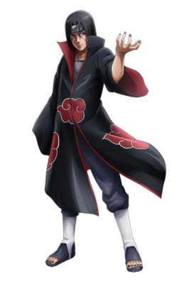 Itachi Akatsuki Naruto Ninja Voltage Weatherproof Anime Sticker 6'' Car Decal