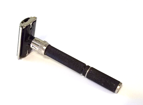 Vintage Gillette Safety Razor Brush & Stand Razor Near Mint Unused Brush & Blade - Picture 3 of 9