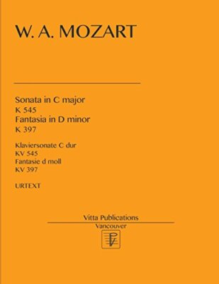 Sonata in C major. Fantasia in D minor. New 9781539699361 Fast Free Shipping-,