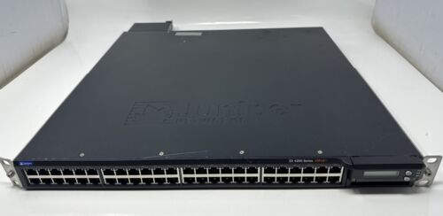 Juniper EX4200 48P PoE+ Network Switch JunOS Tested & Working Unit!!