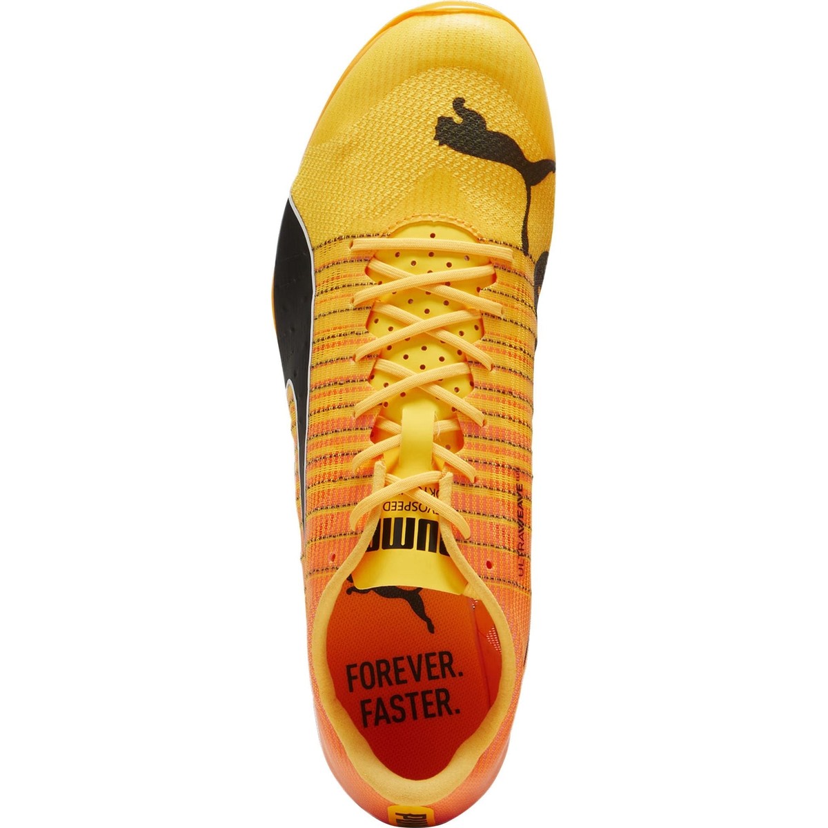 Puma evoSpeed Sprint Nitro 2 Running Spikes Orange Athletics