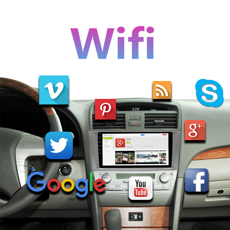 9in Android 9.0 Car Multimedia Player Radio For Camry 07-11 Navigation HeadUnit