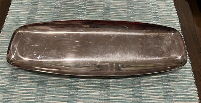 Vintage Silver Plate Bread Tray by Wallace, 13”