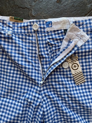 Neu Lifted Research Group LRG robuste Nantucket Herrenshorts 34 Cargo blau kariert - Bild 5 von 10