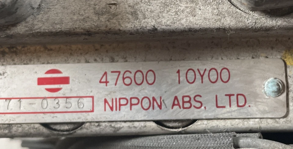 INFINITI J30 1993-1997 BOMBA ANTIBLOQUEO BOMBA ABS 47600-10Y00 Foto 3 de 4