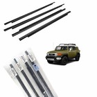 2007-2014 FJ Cruiser Door Belt Molding Weatherstrip (FRONT & REAR SET) OE Toyota