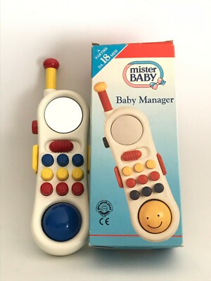 Vintage mister baby toy Chicco telephone for babies cell phone baby manager