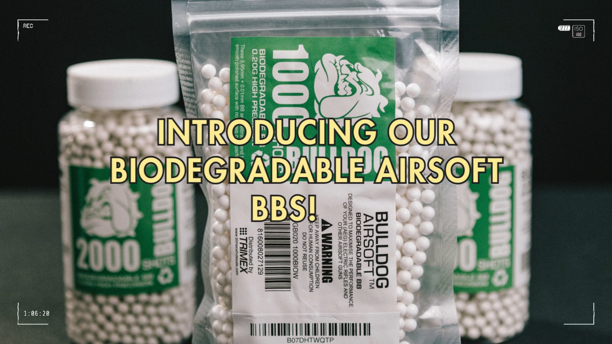 Bulldog Airsoft BBs 6mm .20g .25g .30g BB Biodegradable Ammo