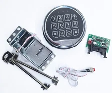 Gun Safe Lock Replacement Electronic Safe Lock Solenoid Lock & 2 Master Key