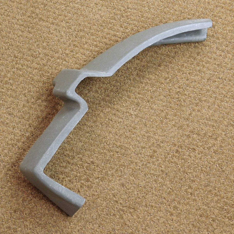 1964-1966 Corvette LH Quarter Panel Tail Lamp Bonding Strip Gray 3841537 NEW - Image 2 of 4