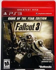 Fallout 3 Game of the Year Edition Sony PlayStation 3 PS3 Greatest Hits -