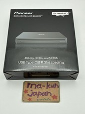 Pioneer BDR-XS07B-UHD External Portable Blu-ray Drive UHD BD USB Used