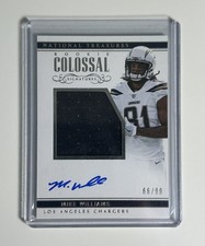 2017 Panini National Treasures Rookie Colossal Signatures Mike Williams /99