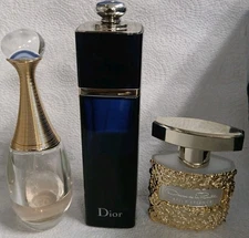 Dior J'adore, Christian Dior Addict, Oscar De La Renta Parfume Lot