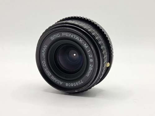 SMC PENTAX-M 28mm F2.8 Wide Angle MF Lens, Asahi Opt. Co., Japan