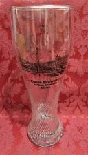 RARE Coors Brewey Golden Colorado Tall pilsner Glass Made In Germany