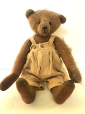 Vintage OOAK Artist Bear jointed mohair Hand made In Holland Tonni  Bears