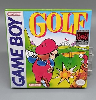 Mario Golf USA LEER OVP EMPTY BOX Nintendo Gameboy