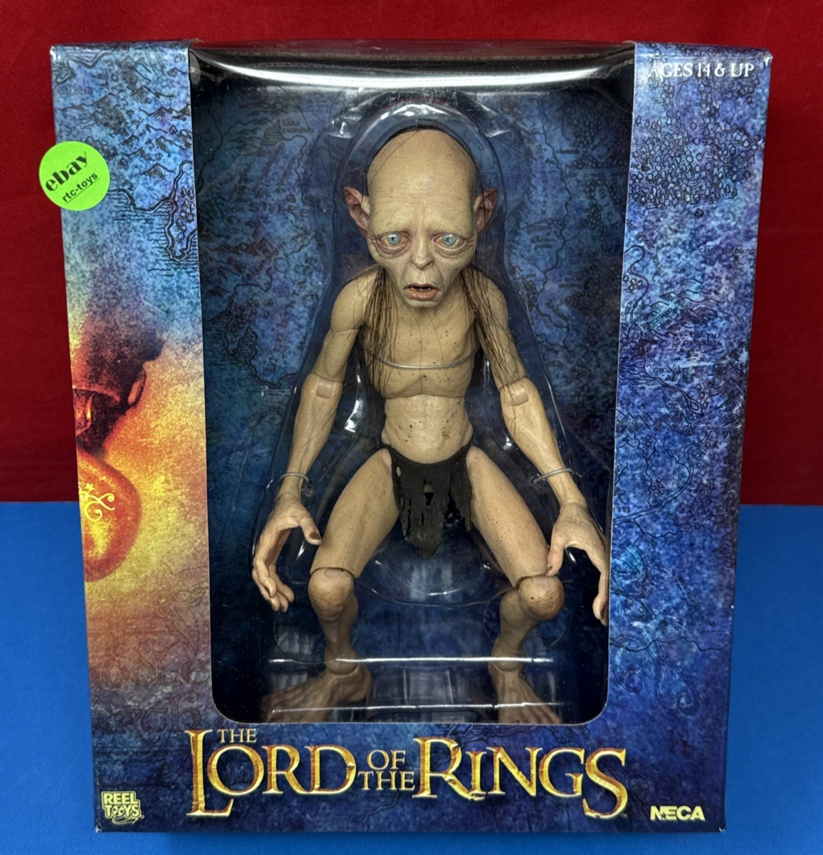 Buy Lord of The Rings 1 4 Scale Smeagol Figure NECA 304884 online